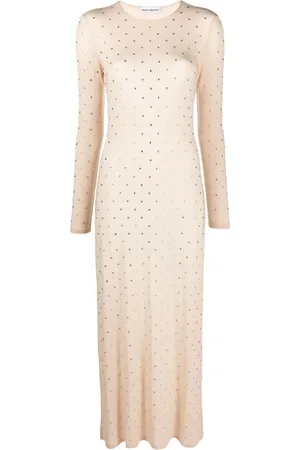 Paco rabanne Rhinestone-embellished jersey dress