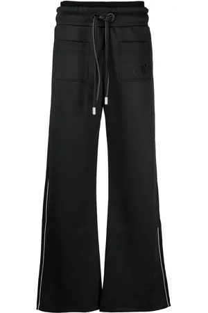 OFF-WHITE Elasticated-waist cotton track pants