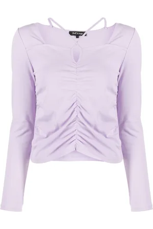 tout a coup Ruched cotton T-Shirt