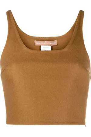 ERMANNO SCERVINO Virgin wool cropped top