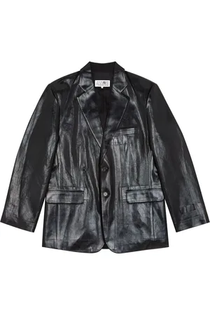 Maison Margiela Coated single-breasted blazer
