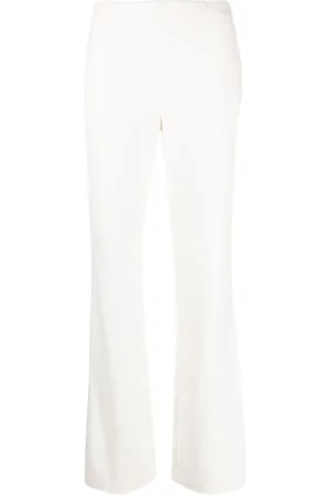 ALICE+OLIVIA Lara satin-twill trousers