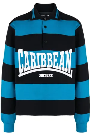 Botter Logo-intarsia striped polo shirt