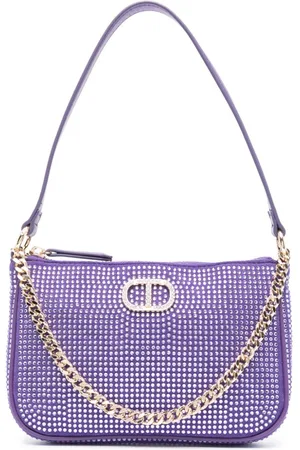 Twin-Set Petite rhinestone-embellished shoulder bag