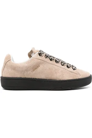 Lanvin Curb low-top suede sneakers