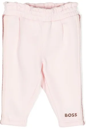 HUGO BOSS Glitter-detail track pants