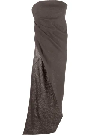 Rick Owens Asymmetric-design wool top