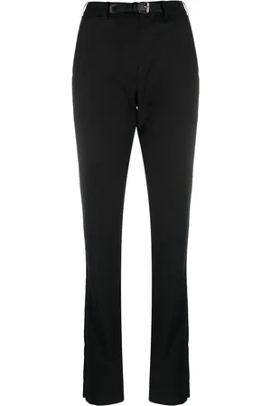 16Arlington Slim-cut belted trousers