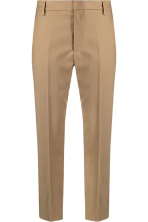 Dondup Nima cropped flannel trousers
