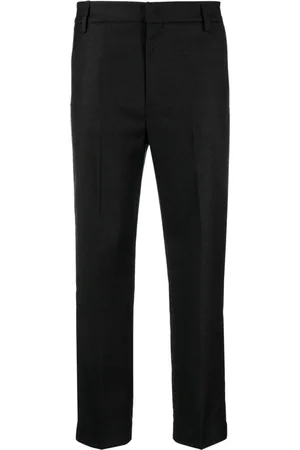 Dondup Nima cropped flannel trousers