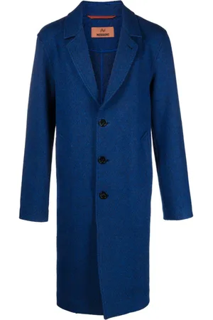 Missoni Chevron-pattern single-breasted coat