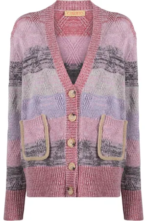 CORMIO Renato striped cardigan