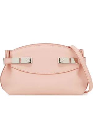 Salvatore Ferragamo Small Hug leather clutch bag