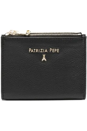 Patrizia Pepe Logo-lettering leather wallet