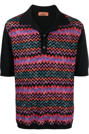 Missoni Zigzag-pattern polo shirt
