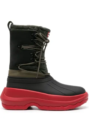 Kenzo X Hunter lace-up ankle boots