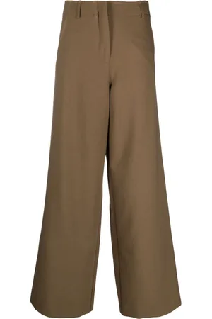 ALYSI Straight-leg tailored trousers