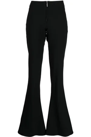Jean Paul Gaultier Low-rise flared trousers