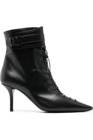 Serafini 100mm leather ankle boots