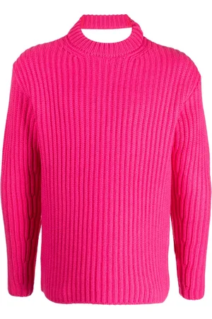 Botter Cut-out ribbed-knit merino jumper