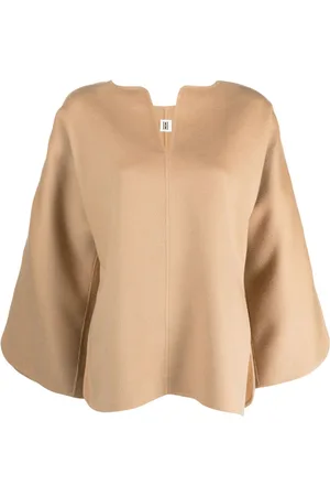By Malene Birger Wide-sleeved wool blouse