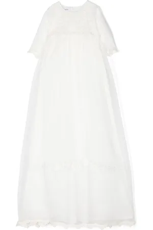 JESURUM BABY Macramé-detail long dress