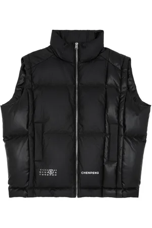 Maison Margiela X Chen Peng logo-print padded gilet