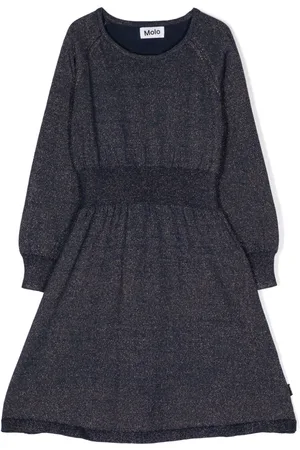 Molo Cameron lurex-detail dress