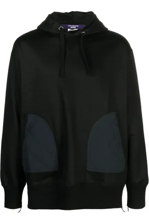 JUNYA WATANABE Ripstop-panel cotton hoodie