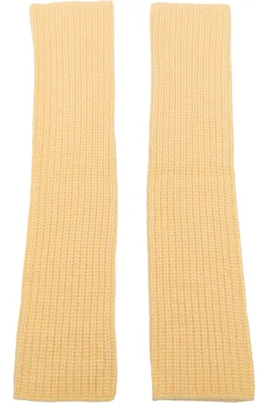 PRINGLE OF SCOTLAND Ribbed cashmere warmers