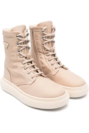 Emporio Armani Logo-plaque leather boots