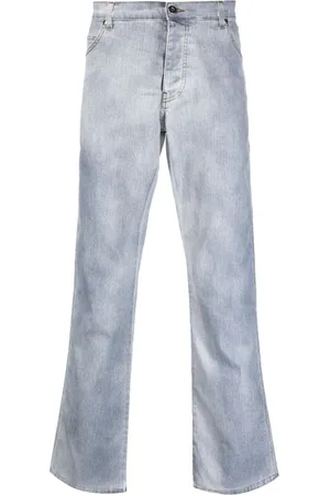 RANRA Stonewashed straight-leg jeans