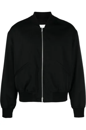 Jil Sander Zip-up wool bomber jacket