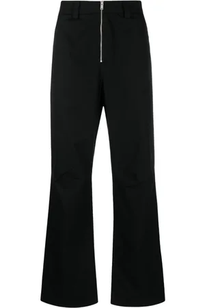 AMBUSH Zip-up cotton loose-fit trousers