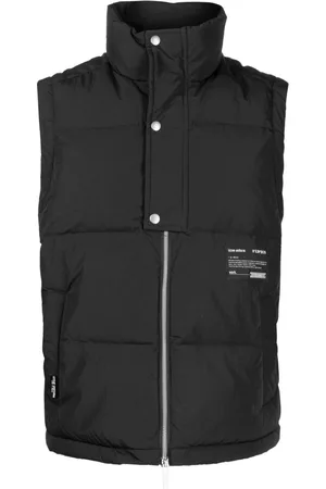 Izzue Logo-patch quilted down gilet