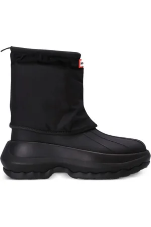 Kenzo X Hunter logo-patch boots