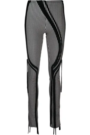 OTTOLINGER Check-print skinny trousers