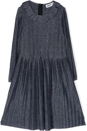 Molo Coralia pleated dress