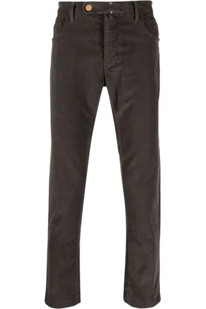Incotex Slim-cut corduroy chinos
