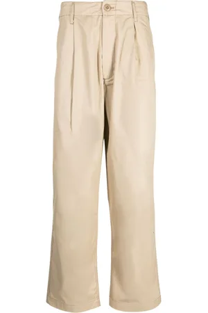 Chocoolate Pintuck wide-leg trousers