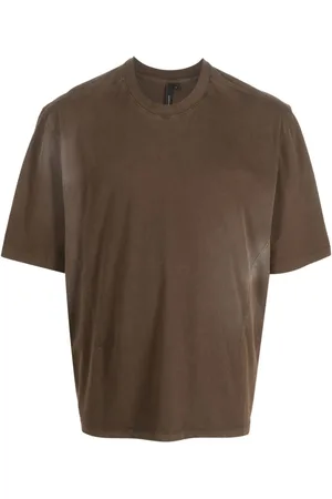 Entire Studios Bleached-effect organic-cotton T-shirt