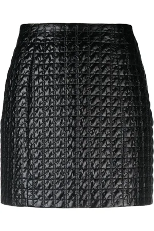 Patou Quilted shell miniskirt