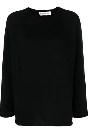 LAMBERTO LOSANI Crew-neck cashmere jumper