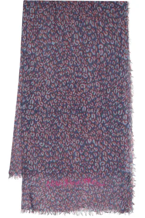 LOUIS VUITTON Cheetah print scarf
