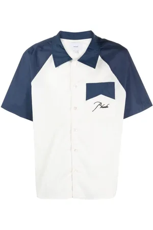 Rhude Two-tone cotton shirt