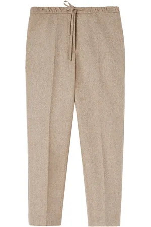 Jil Sander Drawstring wool trousers