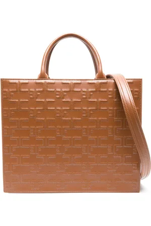 Elisabetta Franchi Large Bold Monogram tote bag