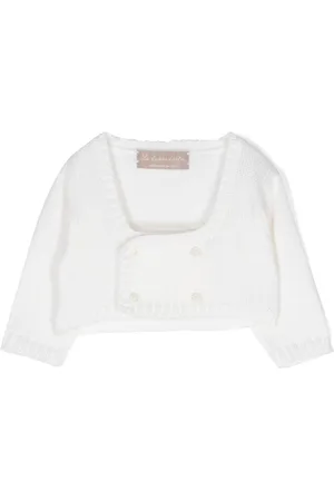 LA STUPENDERIA Double-breasted cashmere bolero