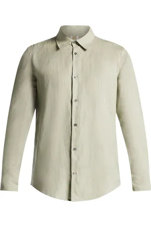 CHE Long-sleeve linen shirt