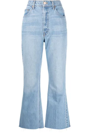 Mother Mid-rise flared jeans